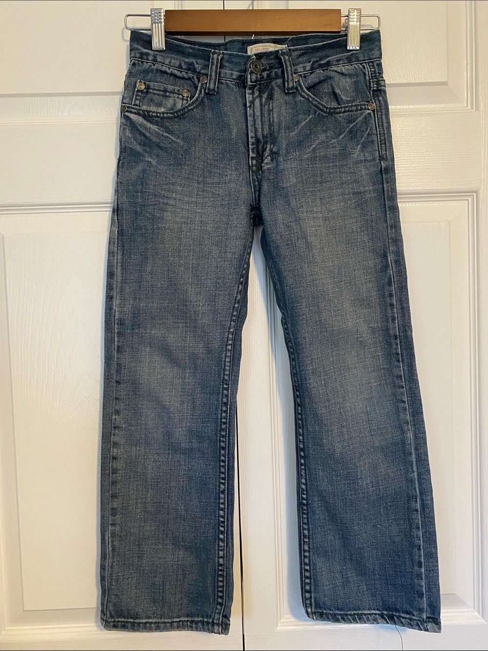 Epic Threads Boys Dark Wash Straight Jeans